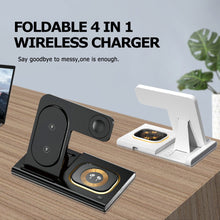 Load image into Gallery viewer, 3 in 1 wireless charger supports fast charging and multifunctional wireless charging
