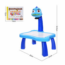 Load image into Gallery viewer, Children Led Projector Art Drawing Table Toys Kids Painting Board Desk Arts Crafts Educational Learning Paint Tools Toy for Girl
