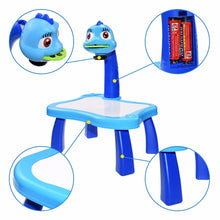 Load image into Gallery viewer, Children Led Projector Art Drawing Table Toys Kids Painting Board Desk Arts Crafts Educational Learning Paint Tools Toy for Girl
