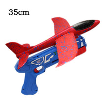 Load image into Gallery viewer, Foam Plane Launcher EPP Bubble Airplanes Glider Hand Throw Catapult Plane Toy for Kids Catapult Guns Aircraft Shooting Game Toy
