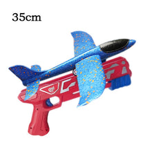 Load image into Gallery viewer, Foam Plane Launcher EPP Bubble Airplanes Glider Hand Throw Catapult Plane Toy for Kids Catapult Guns Aircraft Shooting Game Toy
